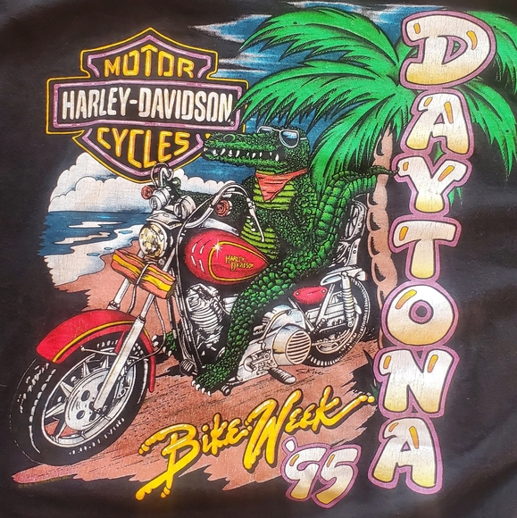 Vintage Harley Davidson tshirt - Picture 3 of 4